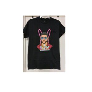Bad Bunny Superbowl Graphic Print T-shirt